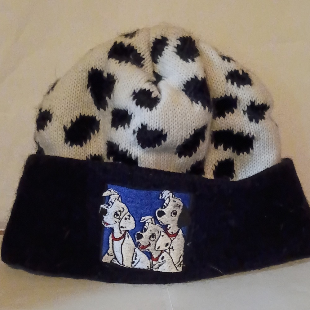 Disney 101 Dalmatians Youth‎ Hat White Black Blue Disney Franchise Youth Cap